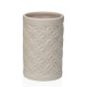 Set de Baño Versa Beige Dolomita 6,8 x 17 x 6,8 cm