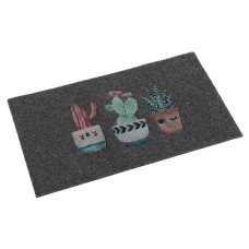 Felpudo Versa Cactus Termoplástico Fibra de coco 40 x 2 x 70 cm