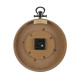 Reloj de Pared Versa Hojas Metal Madera MDF 50 x 6,5 x 40 cm