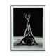 Cuadro Versa Siluetas Cristal Poliestireno (60 x 2 x 80 cm)