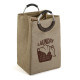 Cesto para la Ropa Sucia Versa Laundry Minimalista 30 x 55 x 36 cm