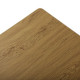 Folding Table Versa Candied Chestnut Metal MDF Wood (37,5 x 65,5 x 47,5 cm)