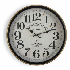 Reloj de Pared Versa Metal (40 x 7,5 x 40 cm)