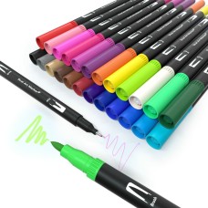 felt-tip pens 24 uds 2 bits (Refurbished D)