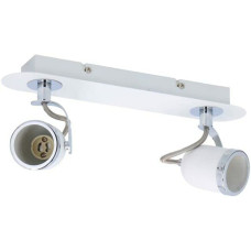 Lámpara de Techo 50 W Metal Blanco 360º (8 x 13 x 31 cm)