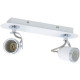 Lámpara de Techo 50 W Metal Blanco 360º (8 x 13 x 31 cm)