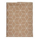 Tablecloth Thin canvas Abstract Beige (140 x 180 cm)