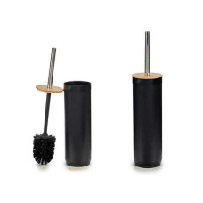 Toilet Brush Brown Black Bamboo polypropylene 9,5 x 39 x 9,5 cm