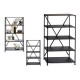 Shelves Black Metal (36 x 156 x 86 cm)