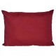 Cushion Polyester Velvet Red (45 x 15 x 60 cm)