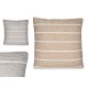 Cushion Stripes Grey Brown (45 x 12 x 45 cm) (12 Units)