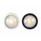 Luz quitamiedos Kipit EG042 Blanco Negro Polipropileno Poliestireno 2 Piezas (12 Unidades)