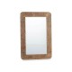 Wall mirror Brown Mango wood Sheets 90 x 60 x 2 cm