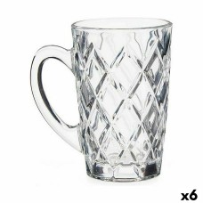 Taza Transparente Vidrio 6 Unidades (170 ml)