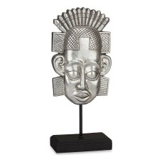 Decorative Figure Indian Man Silver Polyresin (17,5 x 36 x 10,5 cm)