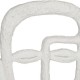 Decorative Figure Face White Polyresin (19,5 x 38 x 10,5 cm)