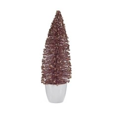 Christmas Tree Medium 10 x 33 x 10 cm Pink Golden