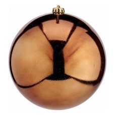 Christmas Bauble Ø 20 cm Brown Plastic