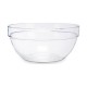 Bowl Transparent Glass (250 ml) (6 Units)