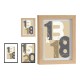 Wall photo frame Light brown 17 x 2,5 x 22,5 cm Natural MDF Wood (1 uds)