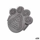 Brush Pets 11 x 3 x 10,5 cm Grey Metal Silicone (24 Units)