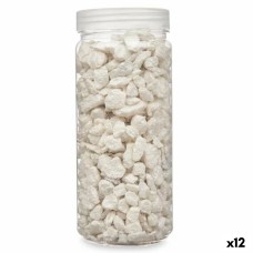 Piedras Decorativas Blanco 10 - 20 mm 700 g (12 Unidades)