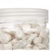 Decorative Stones White 10 - 20 mm 700 g (12 Units)