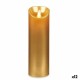 LED Candle Golden 8 x 8 x 25 cm (12 Units)