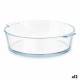 Fuente de Cocina Con asas Transparente Vidrio de Borosilicato 1,6 L 23 x 6 x 20 cm (12 Unidades)