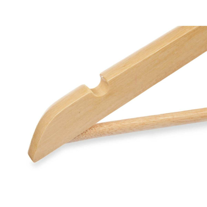 Juego de Perchas 44,5 x 1,2 x 23 cm Marrón Madera Metal (8 Unidades) Juego de Perchas 44,5 x 1,2 x 23 cm Marrón Madera Metal (8 Unidades)