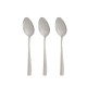 Set of Spoons 21 x 4,5 x 2,5 cm Silver Stainless steel (12 Units)