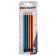 Set de Lápices Rayas Multicolor Madera (12 Unidades)