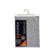 Tablecloth Grey Jacquard White (140 x 180 cm)