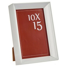 Photo frame 12,2 x 3,5 x 17,3 cm White Plastic Glass (12,2 x 3,5 x 17,3 cm)