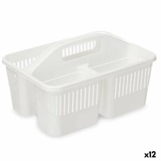 Organizador Limpieza Blanco Plástico 31,3 x 18 x 22 cm (12 Unidades)