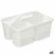 Organiser Cleaning White Plastic 31,3 x 18 x 22 cm (12 Units)