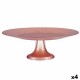 Tartera Rosa Vidrio 32,5 x 11 x 32,5 cm (4 Unidades)