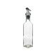 Cruet Transparent Glass Steel 250 ml (12 Units)