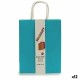 Set of Bags Paper Blue 11 x 36 x 21 cm (12 Units)