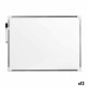 Magnetic Board with Marker White Aluminium 30 x 40 cm (12 Units)