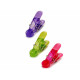 Pinzas Cierrabolsas Kinvara CH14812 Multicolor Caucho Plástico Magnético 4 Piezas (12 Unidades)