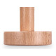 Hangers Brown Wood Buttons Set 2 Pieces (6 Units)