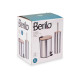 Set de Baño Berilo B0353S 3L+B1041S Plateado Bambú Acero Inoxidable Polipropileno 2 Piezas (6 Unidades)
