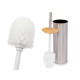 Escobilla para el Baño Berilo B1041SW Plateado Bambú Acero Inoxidable 9,5 x 27,5 x 9,5 cm (6 Unidades)