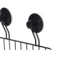Soporte de Ducha Berilo W3100-5AP Negro Acero ABS 24 x 18 x 10 cm (12 Unidades)