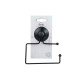 Portarrollos de Papel Higiénico Berilo W3100-12P Negro Acero ABS 12 x 14 x 3,5 cm (12 Unidades)