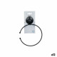 Toallero de aro Berilo CN-W3100-12BP Acero ABS 16 x 20 x 4 cm (12 Unidades)