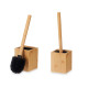 Escobilla para el Baño Berilo B7490-5 Bambú Plástico 10 x 36 x 10 cm (12 Unidades)