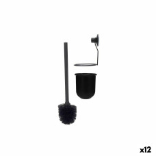 Escobilla para el Baño Berilo CN-W3100-15 Negro Acero ABS 10 x 36 x 10 cm (12 Unidades)