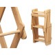 Botellero Plegable Kinvara KT216003-1 Natural 54 x 15 x 21,5 cm (6 Unidades)